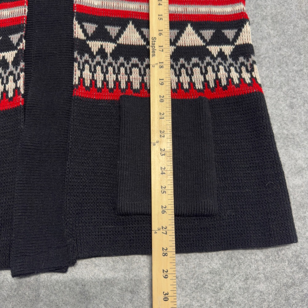 Vintage Lane Bryant Shawl Collar Cardigan Sweater Geometric Fair Isle 2X - Picture 10 of 11